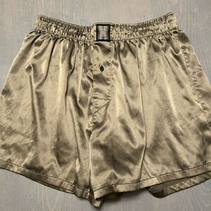 Fenty Savage silk sleeping shorts